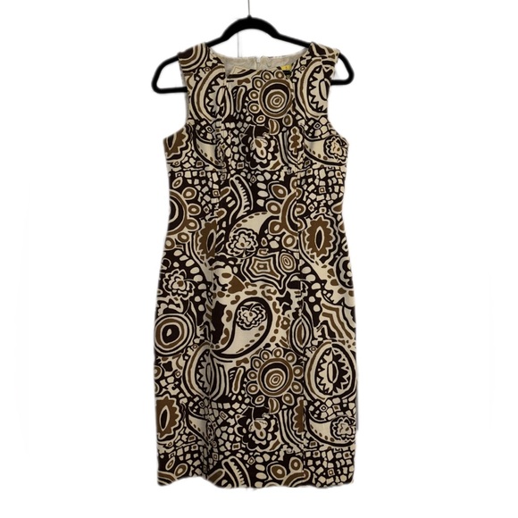 EUC David Meister Summer Shift Sheath Dress - Picture 3 of 10